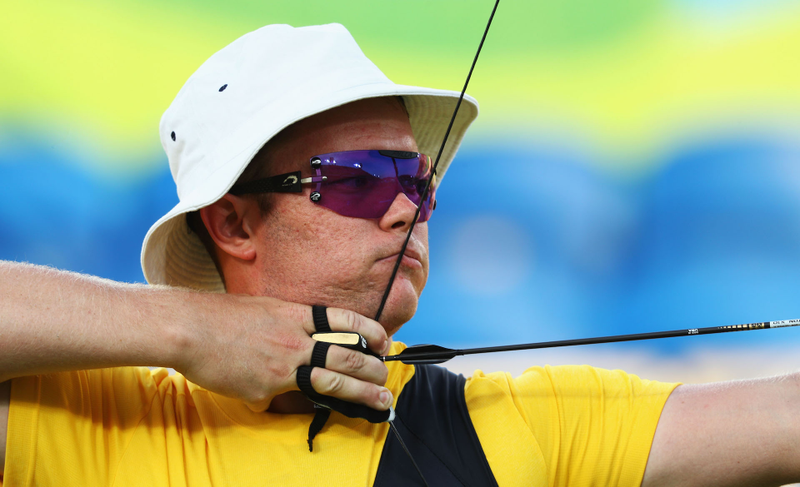 Australian archer Ryan Tyack; Photo credit: Paul Gilham/Getty Images
